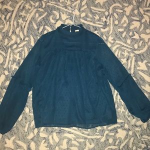 Japna Swiss dot blouse